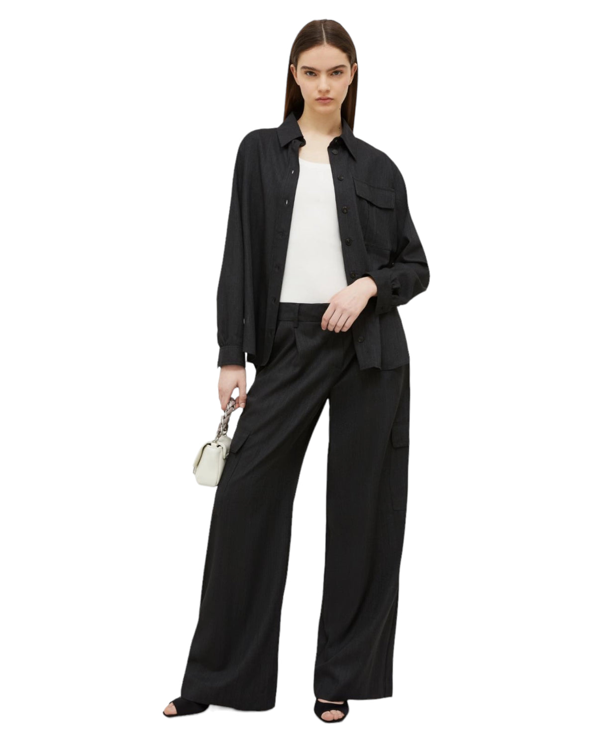 Πουκάμισο μάλλινο με γιακά SQUAW