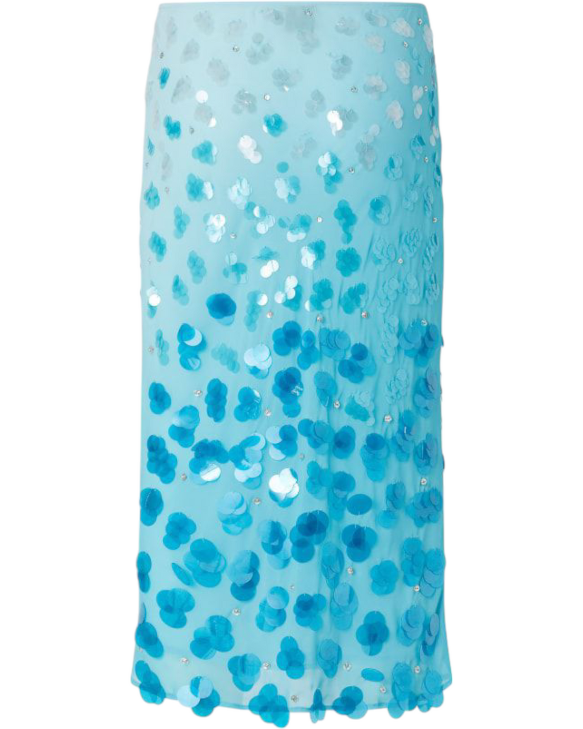 Midi φούστα με πούλιες και στρας PAVESE