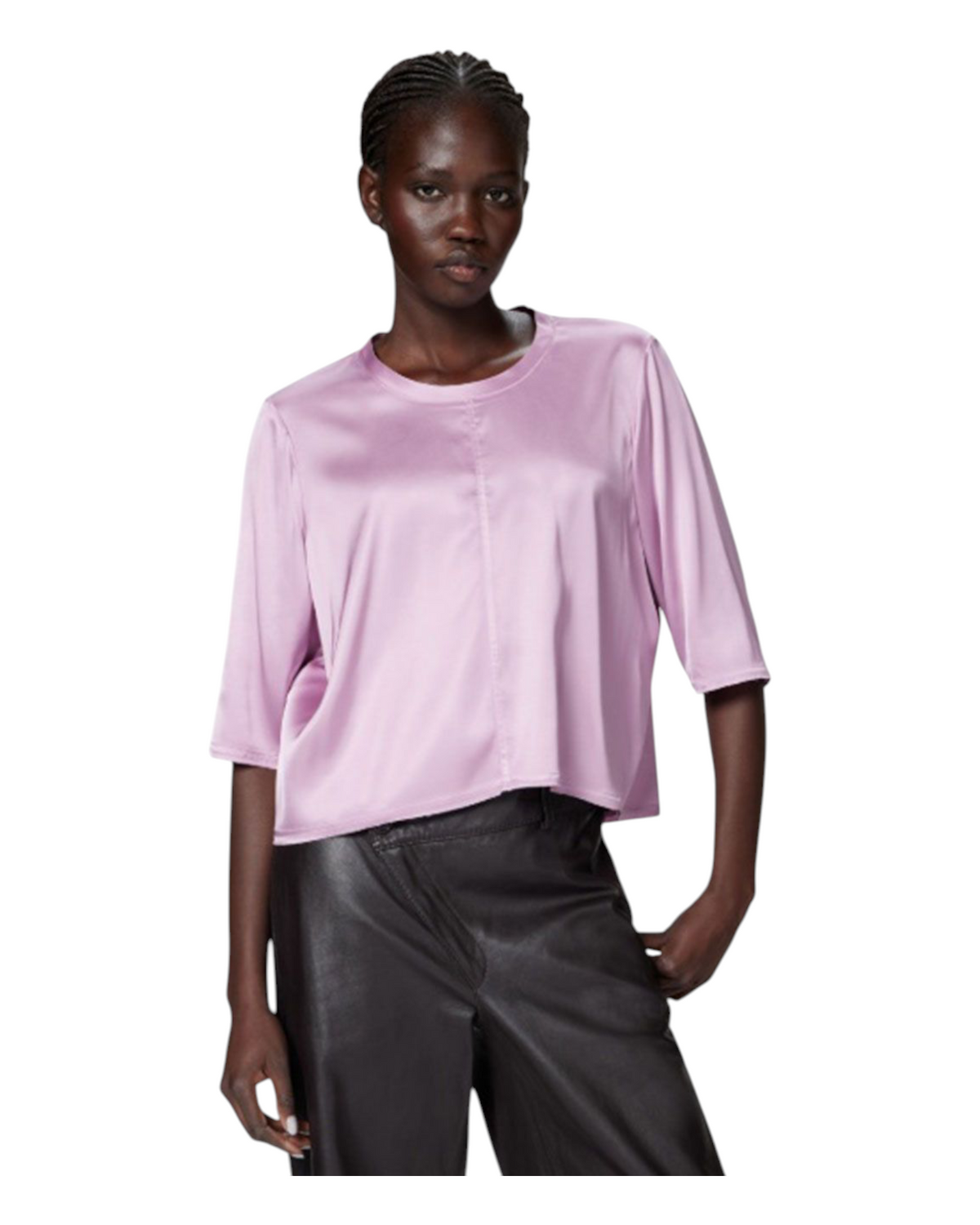 T-Shirt σατέν με λογότυπο TOGETHER