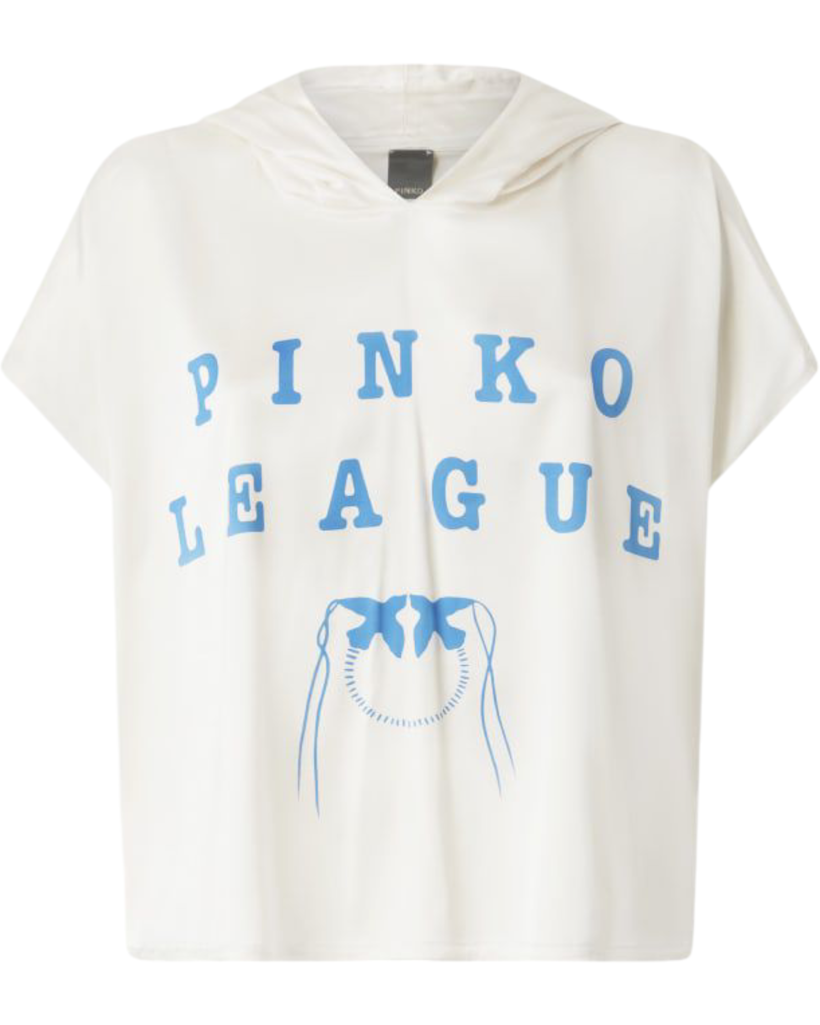 Μπλούζα με κουκούλα και στάμπα PINKO League BELINDA