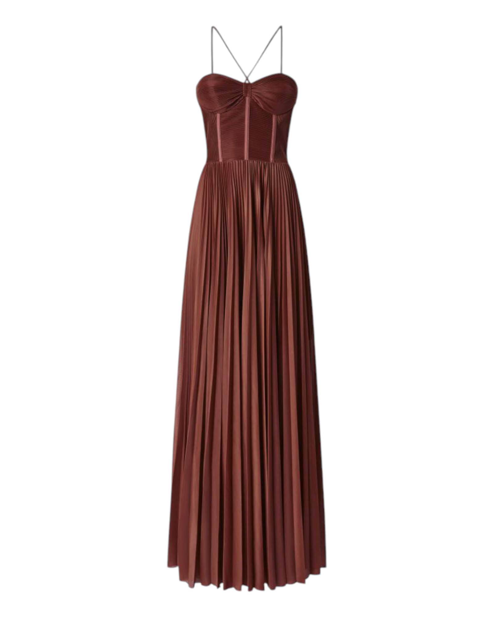 Φόρεμα Bustier σε Πλισέ CICOGNA