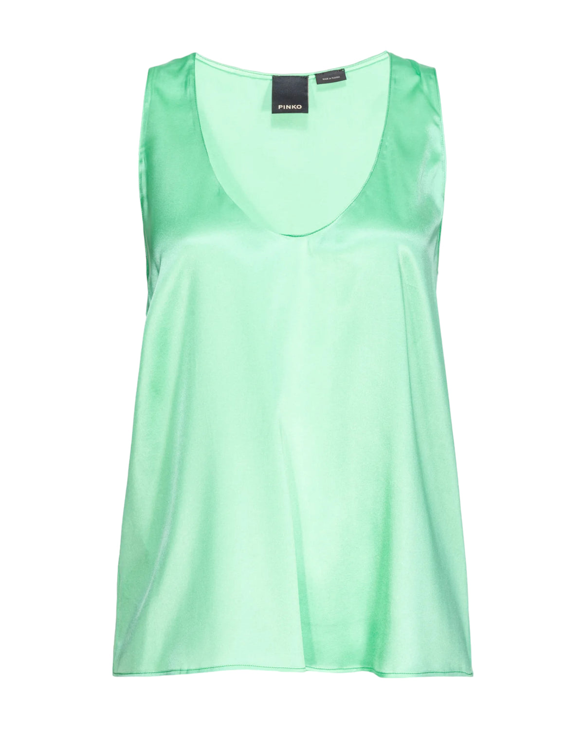 Μπλούζα αμάνικη μεταξωτή σατέν MARZEMINO