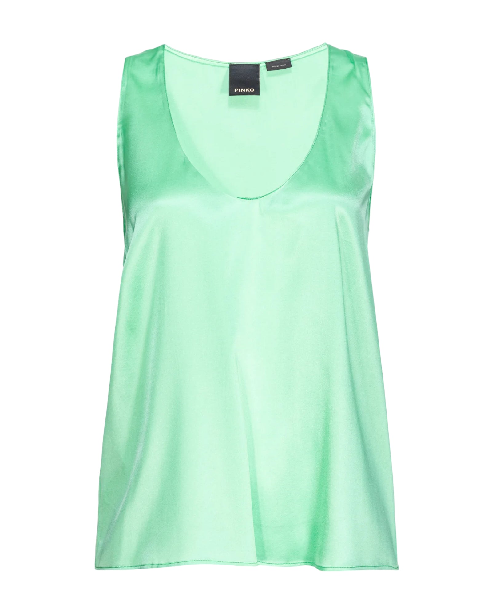 Μπλούζα αμάνικη μεταξωτή σατέν MARZEMINO