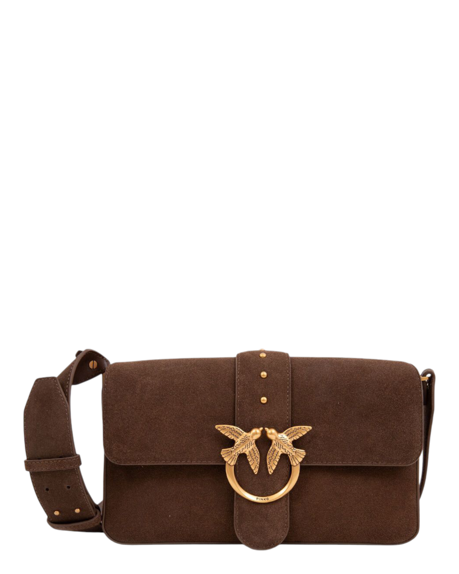 Τσάντα ώμου LOVE ONE CLASSIC SLOUCHY SUEDE