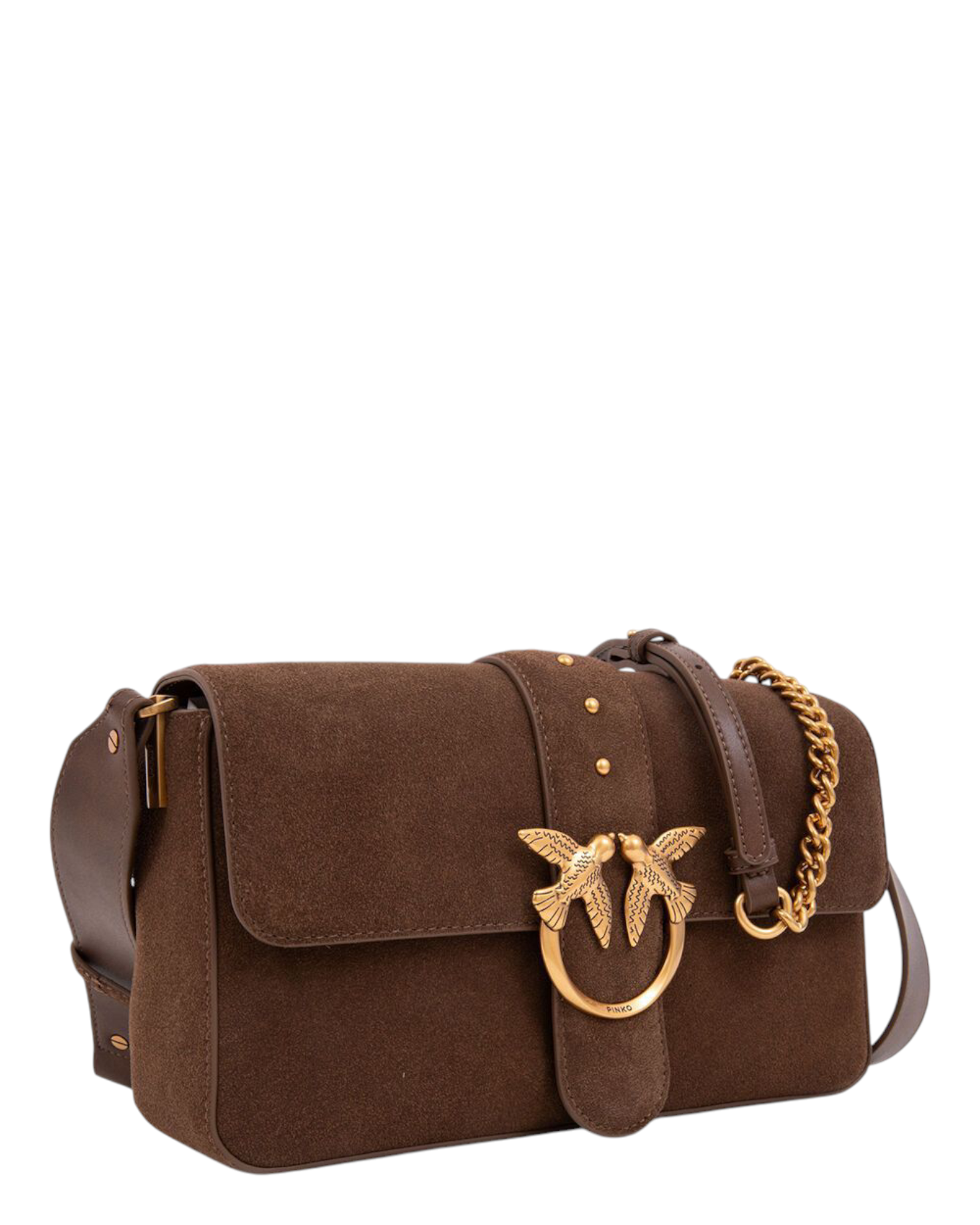 Τσάντα ώμου LOVE ONE CLASSIC SLOUCHY SUEDE