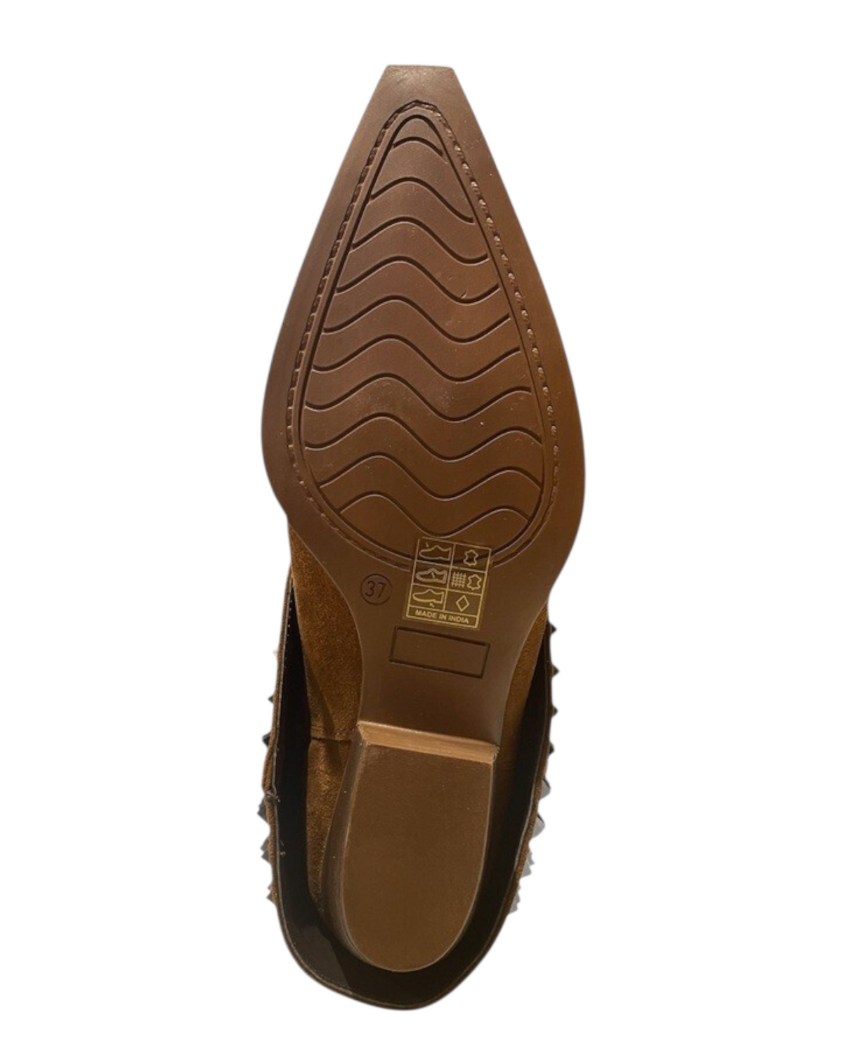 Δερμάτινες μπότες με τρουκς