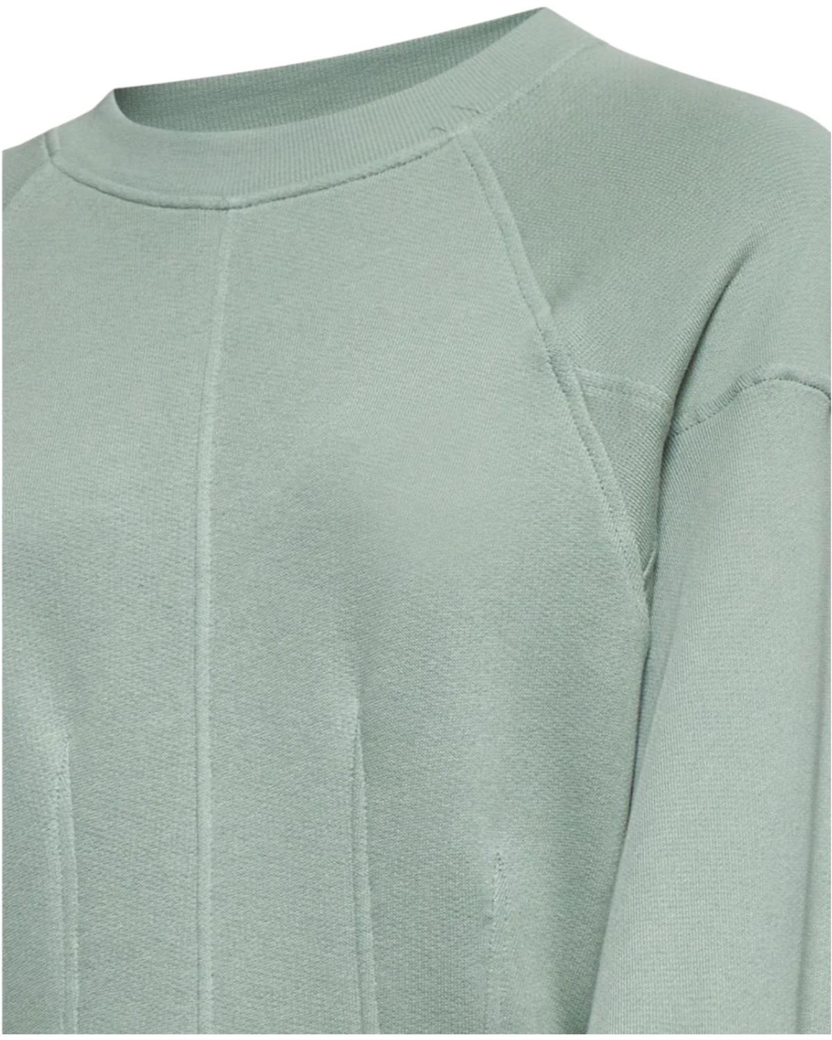 Cropped φούτερ με balloon μανίκια YAZID