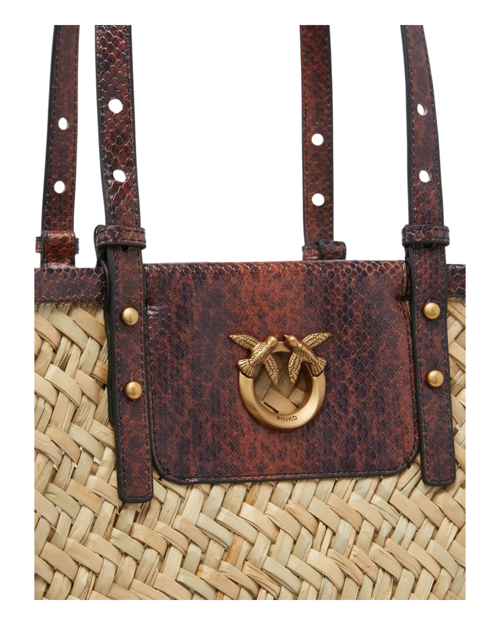 Τσάντα σε RAFFIA LOVE SUMMER BASKET