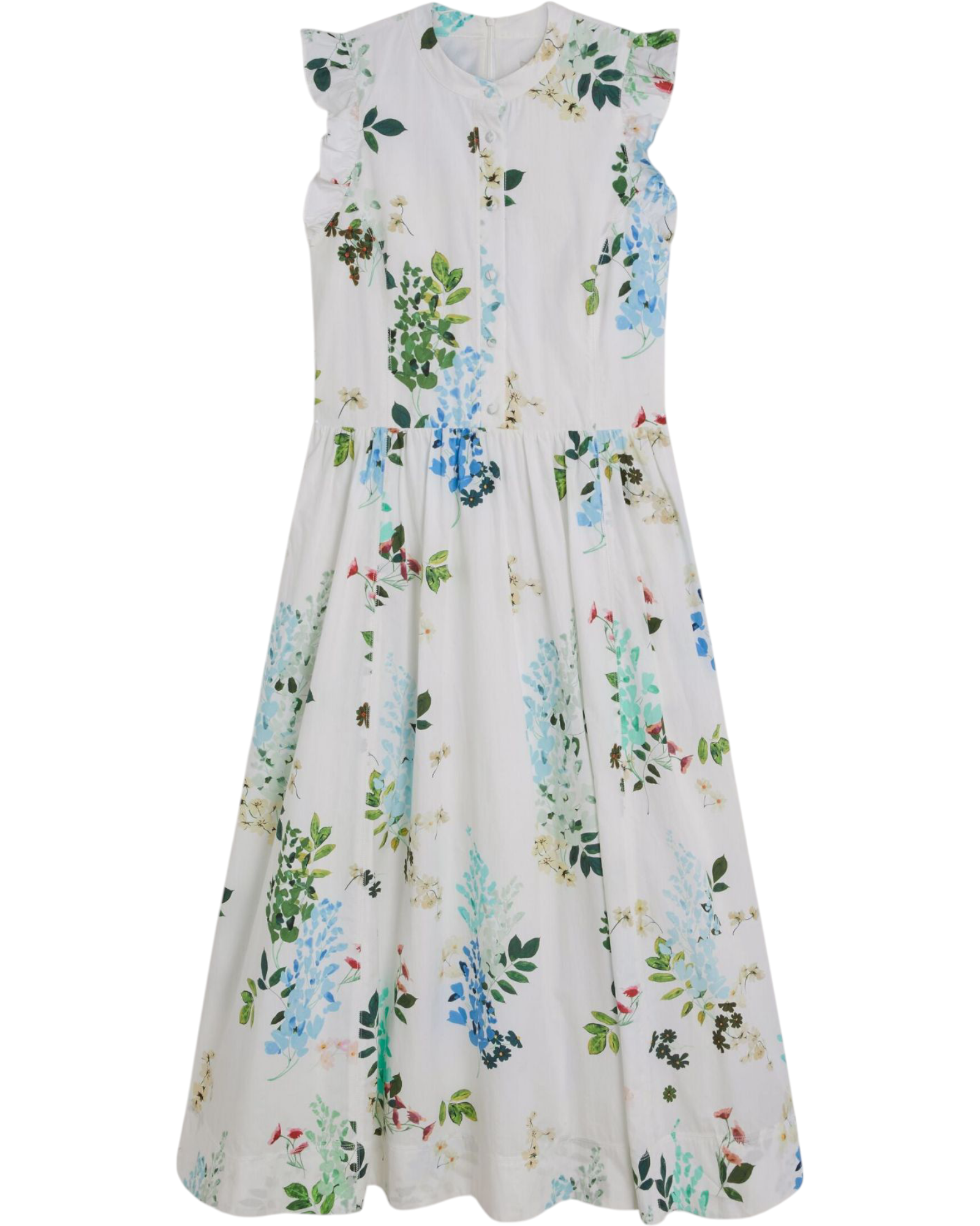Midi φόρεμα με floral print GIOLIA