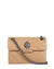 Τσάντα δερμάτινη Mini με ασημί λεπτομέρειες KENSINGTON