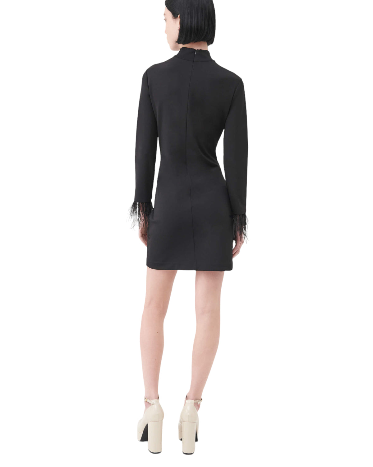 Φόρεμα Mini με πούπουλα IONE