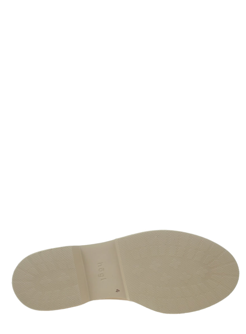 Loafers δερμάτινα με ματ αλυσίδα