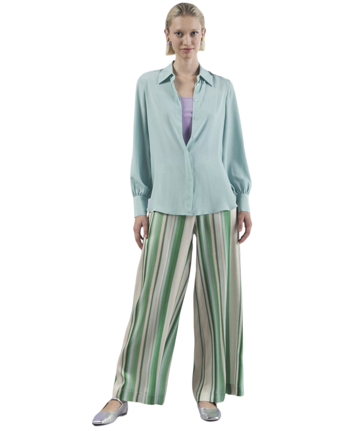 Πουκάμισο μεταξωτό με γιακά