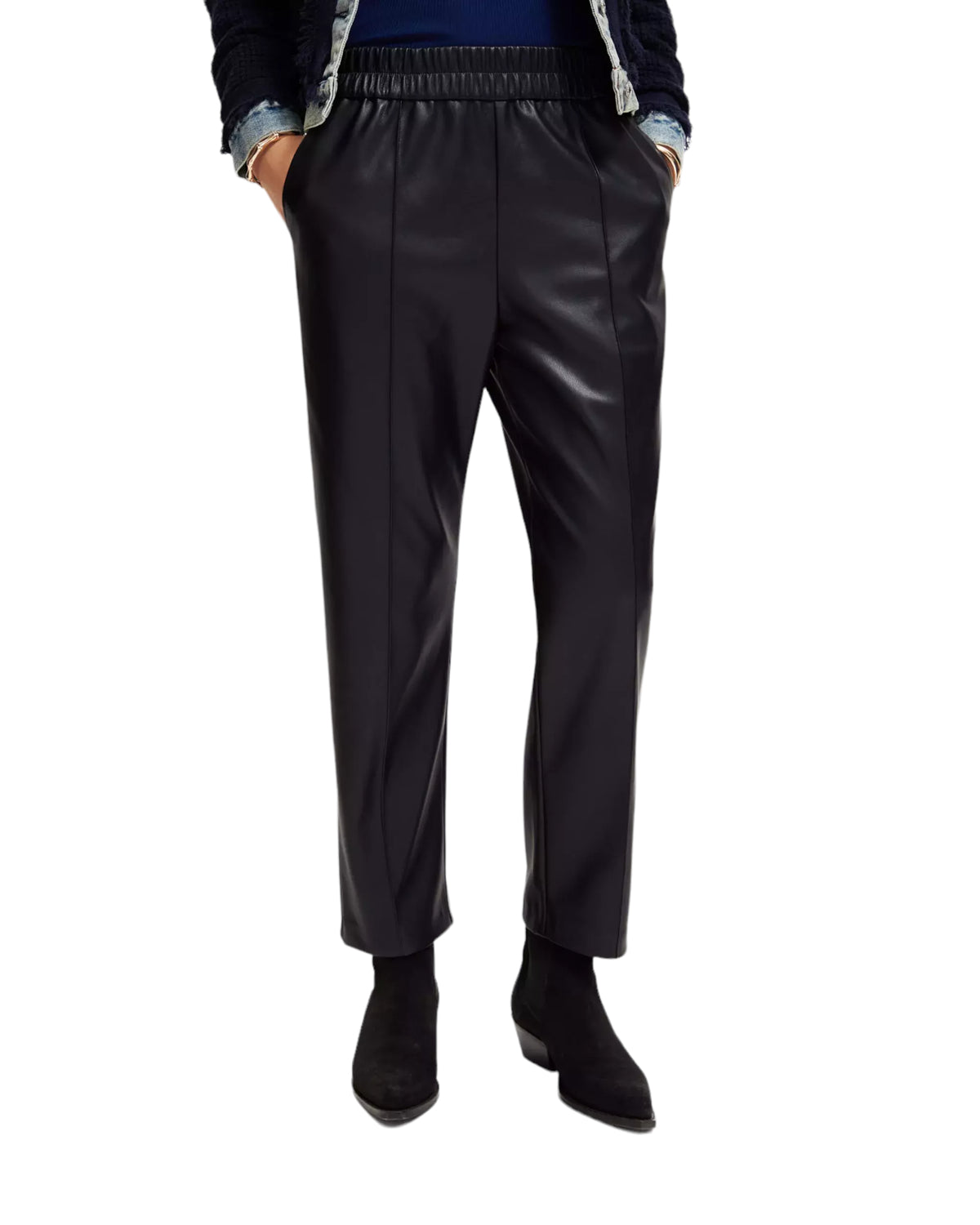 Παντελόνι Jogger Faux Leather