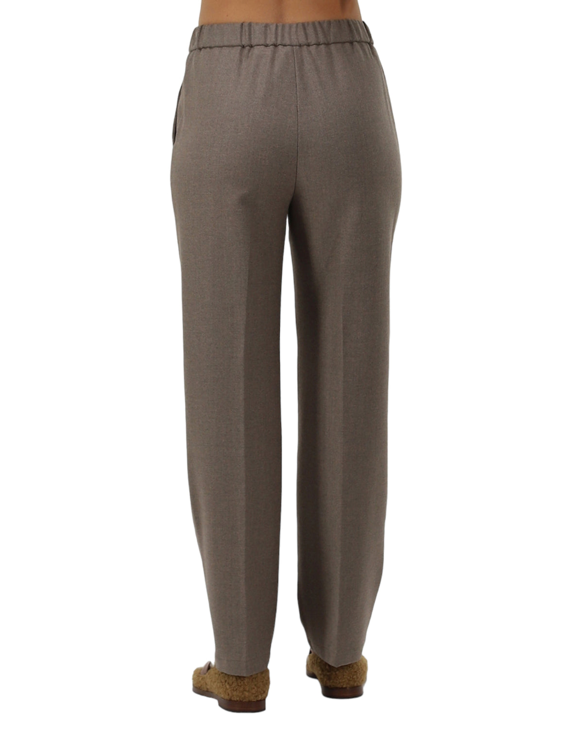 Παντελόνι ψηλόμεσο με πιέτες NATIVE