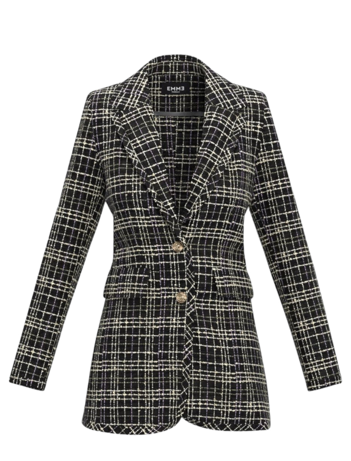 Blazer Tweed με χρυσοκλωστή IARDA
