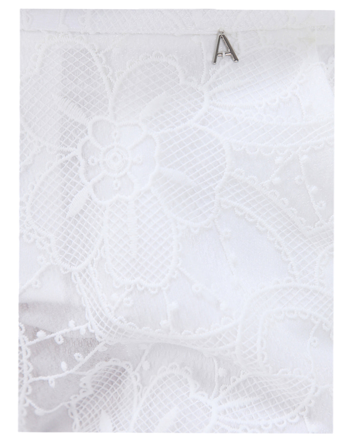 Σορτς ψηλόμεσο με δαντέλα