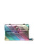 Τσάντα δερμάτινη πολύχρωμη με ασημένιες λεπτομέρειες KENSINGTON
