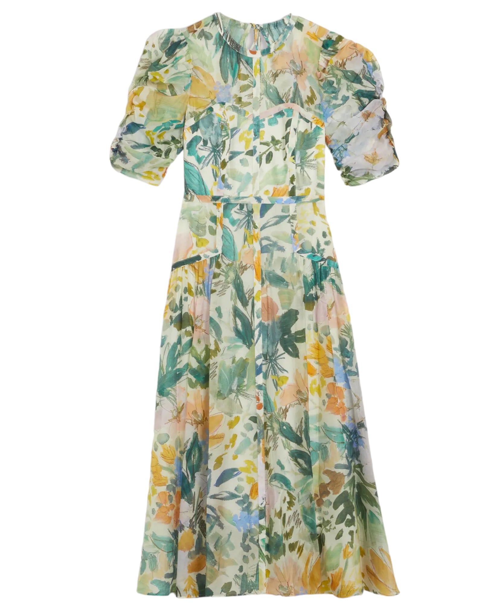 Φόρεμα Midi με floral print MINCIA