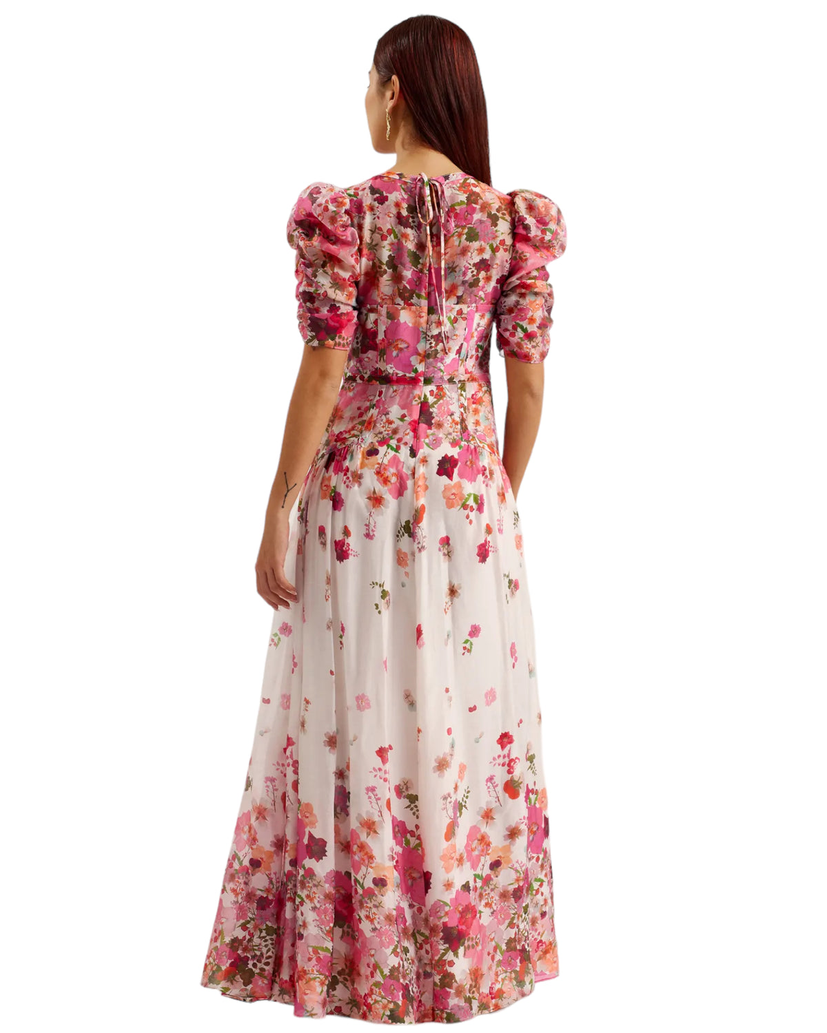 Φόρεμα Maxi με floral print ALIVIANO