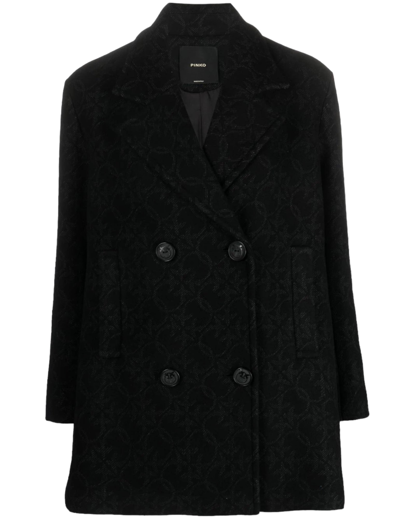 Παλτό τύπου blazer με λογότυπο CONNESSION