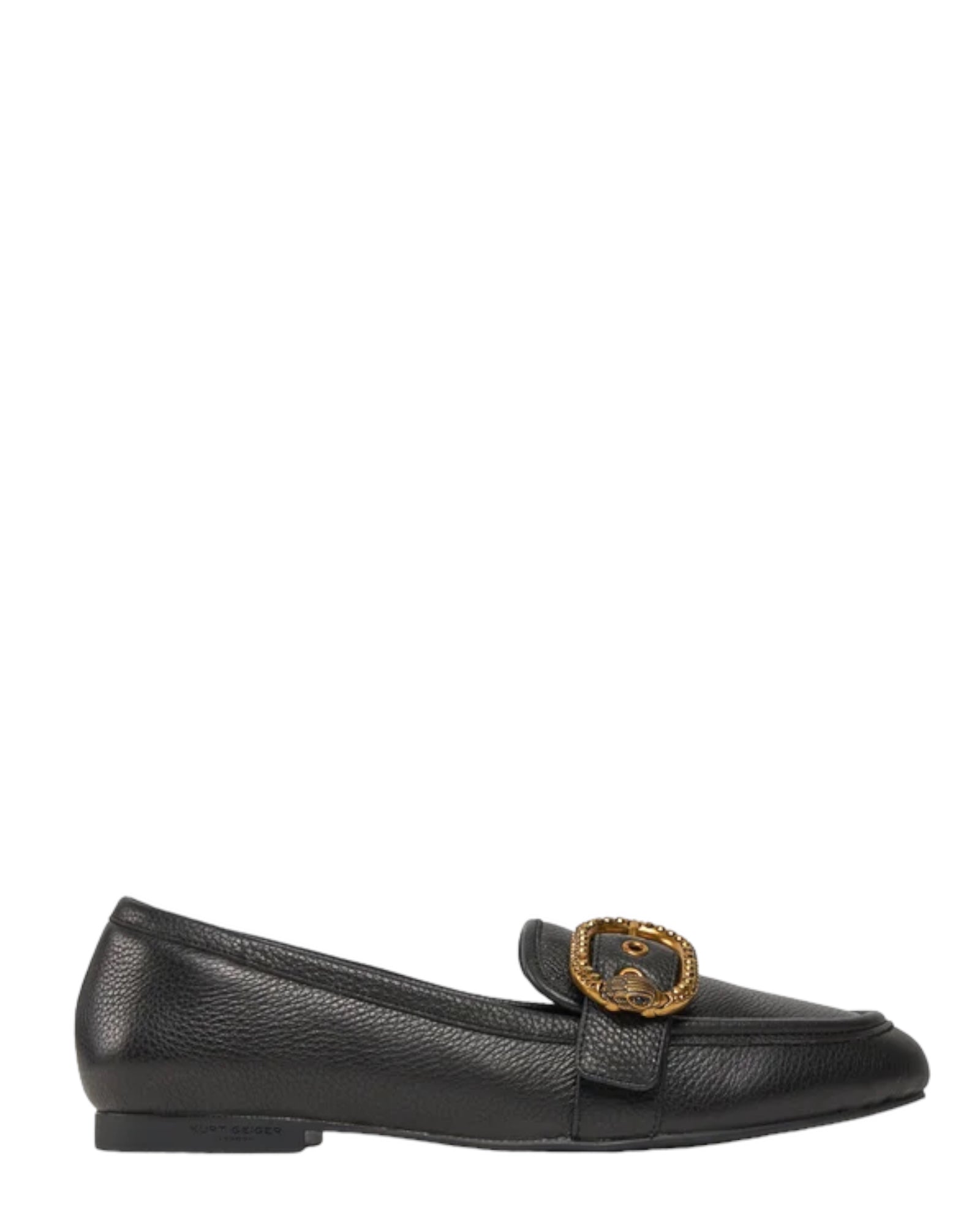 Loafers δερμάτινα με χρυσή αγκράφα MAYFAIR