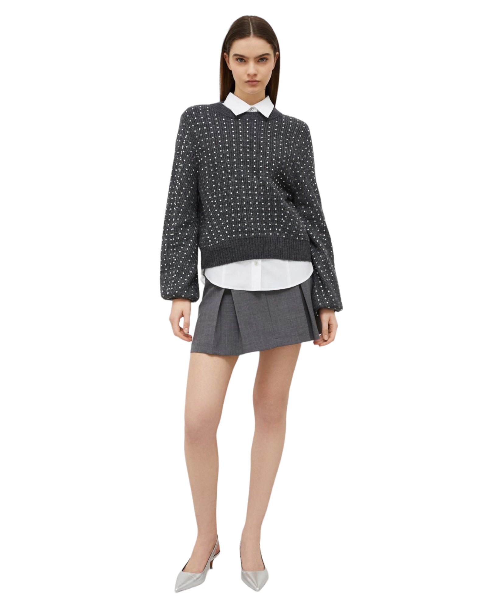 Πουλόβερ με στρας MOLO