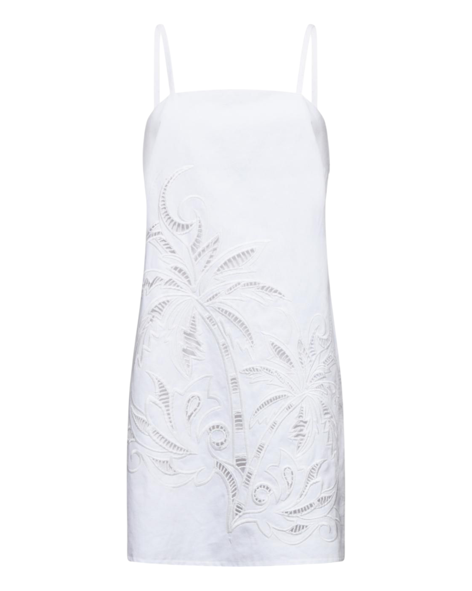 Mini φόρεμα με φλοράλ κέντημα UANIM