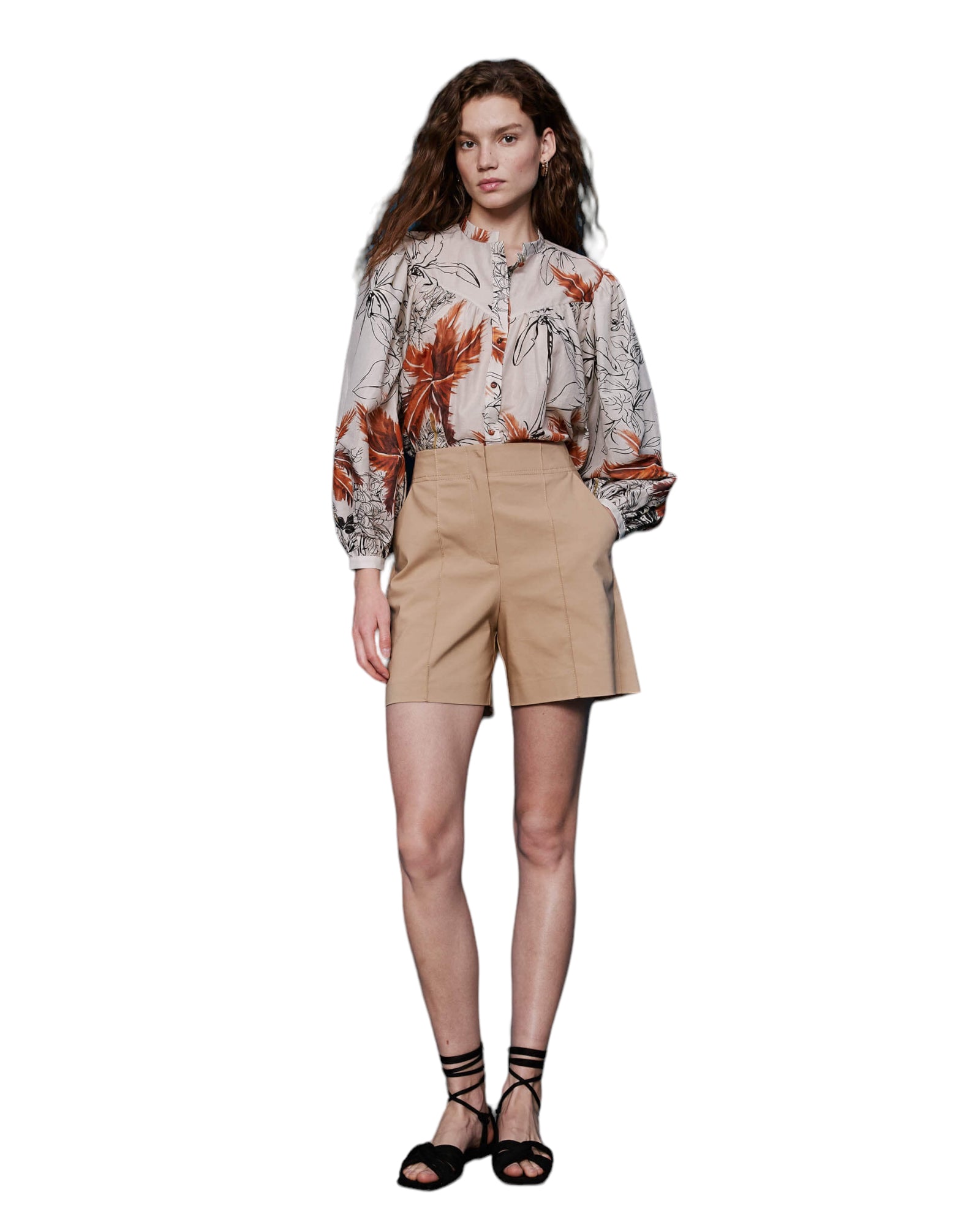 Σορτς υφασμάτινο ψηλόμεσο TECNO