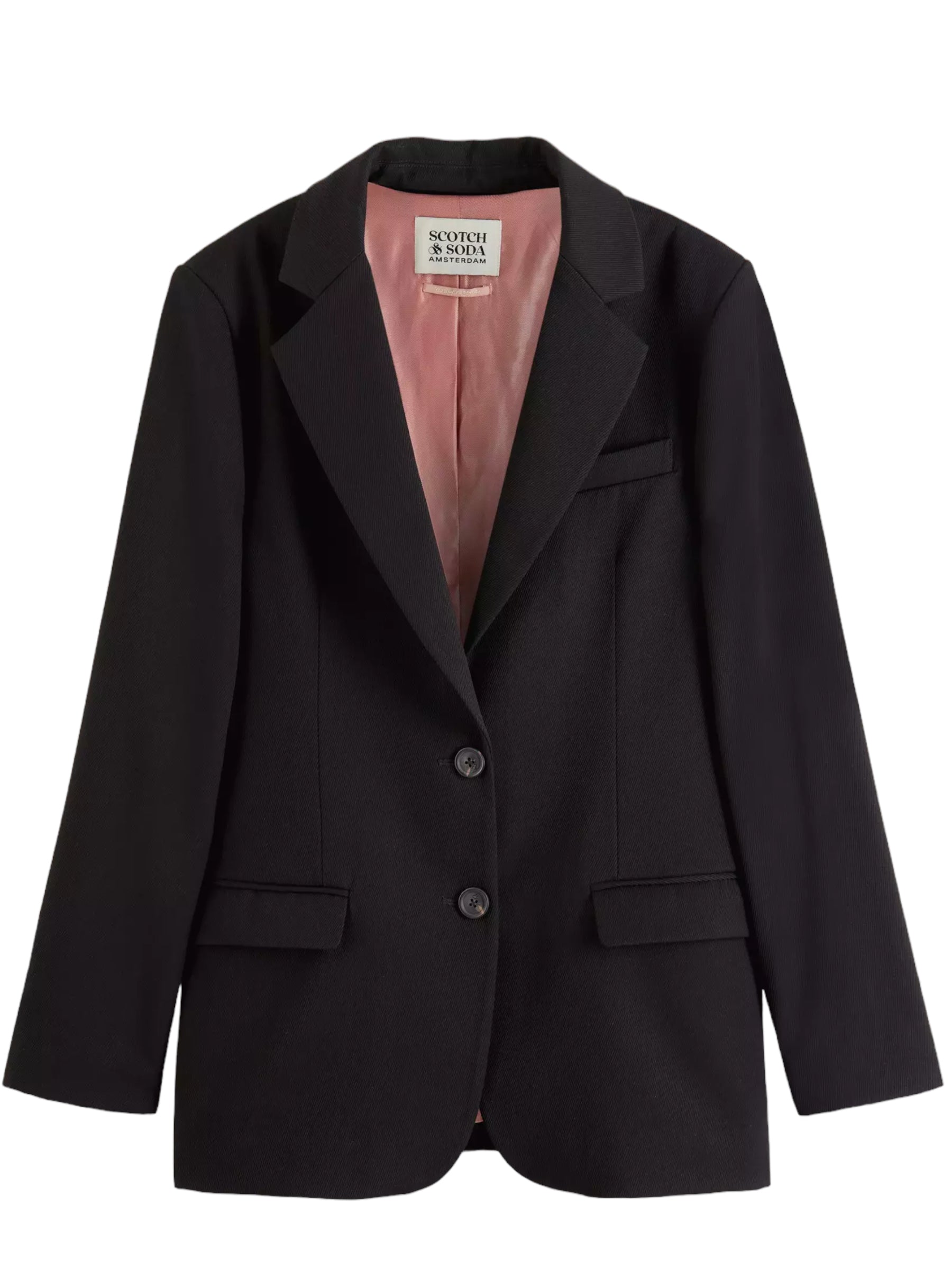 Blazer boyfriend με κουμπιά