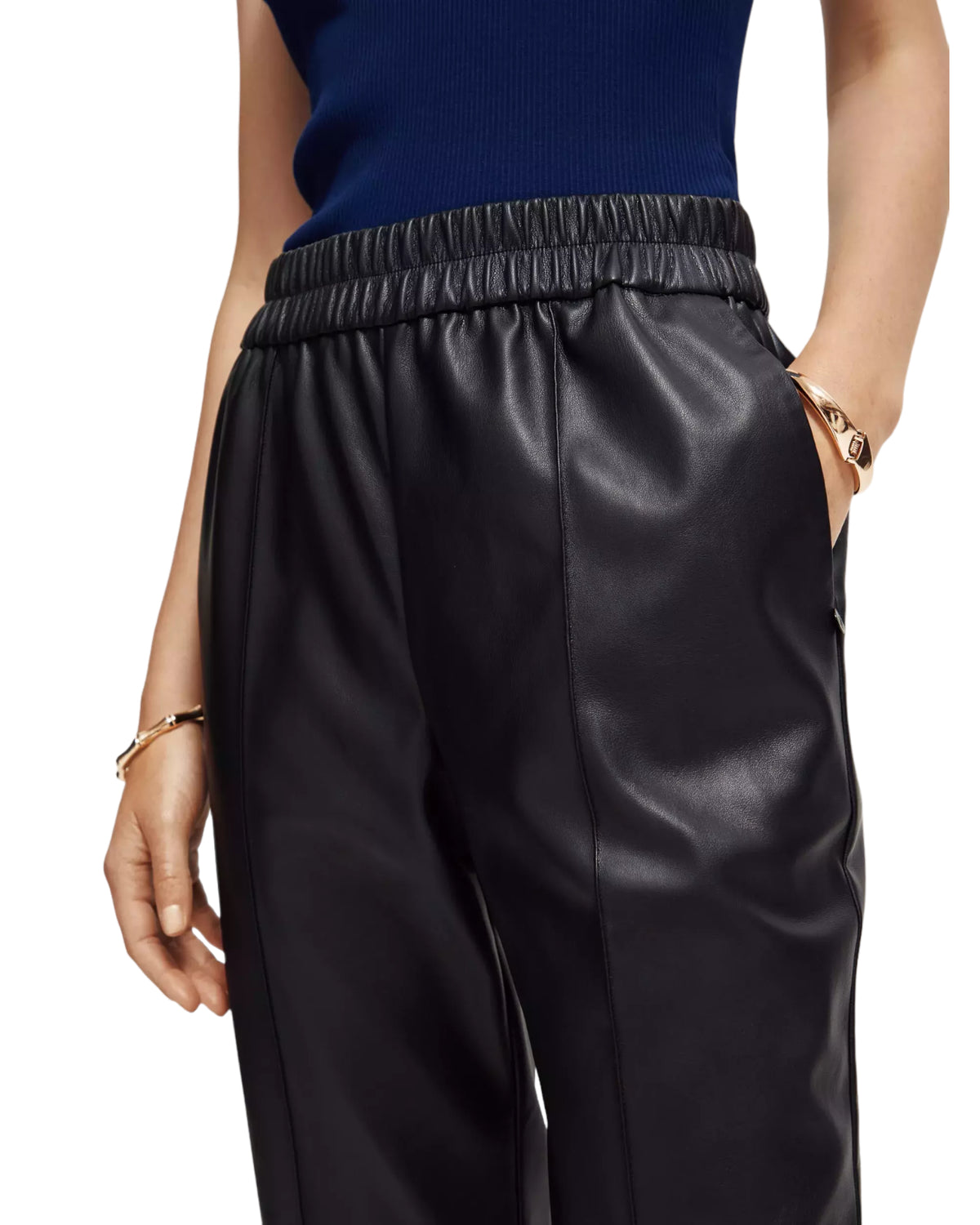 Παντελόνι Jogger Faux Leather