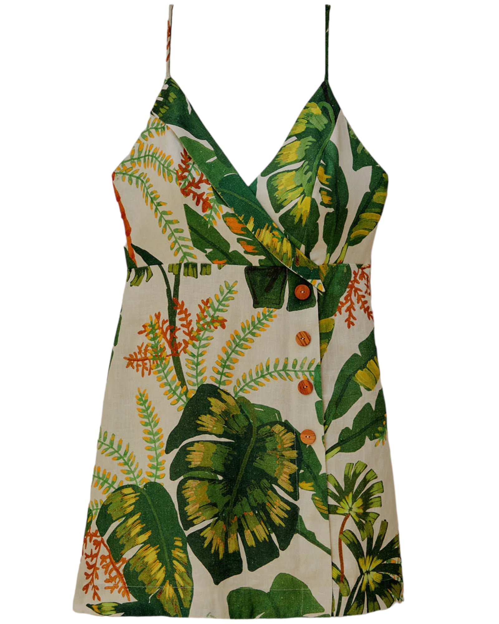 Φόρεμα Mini με tropical print