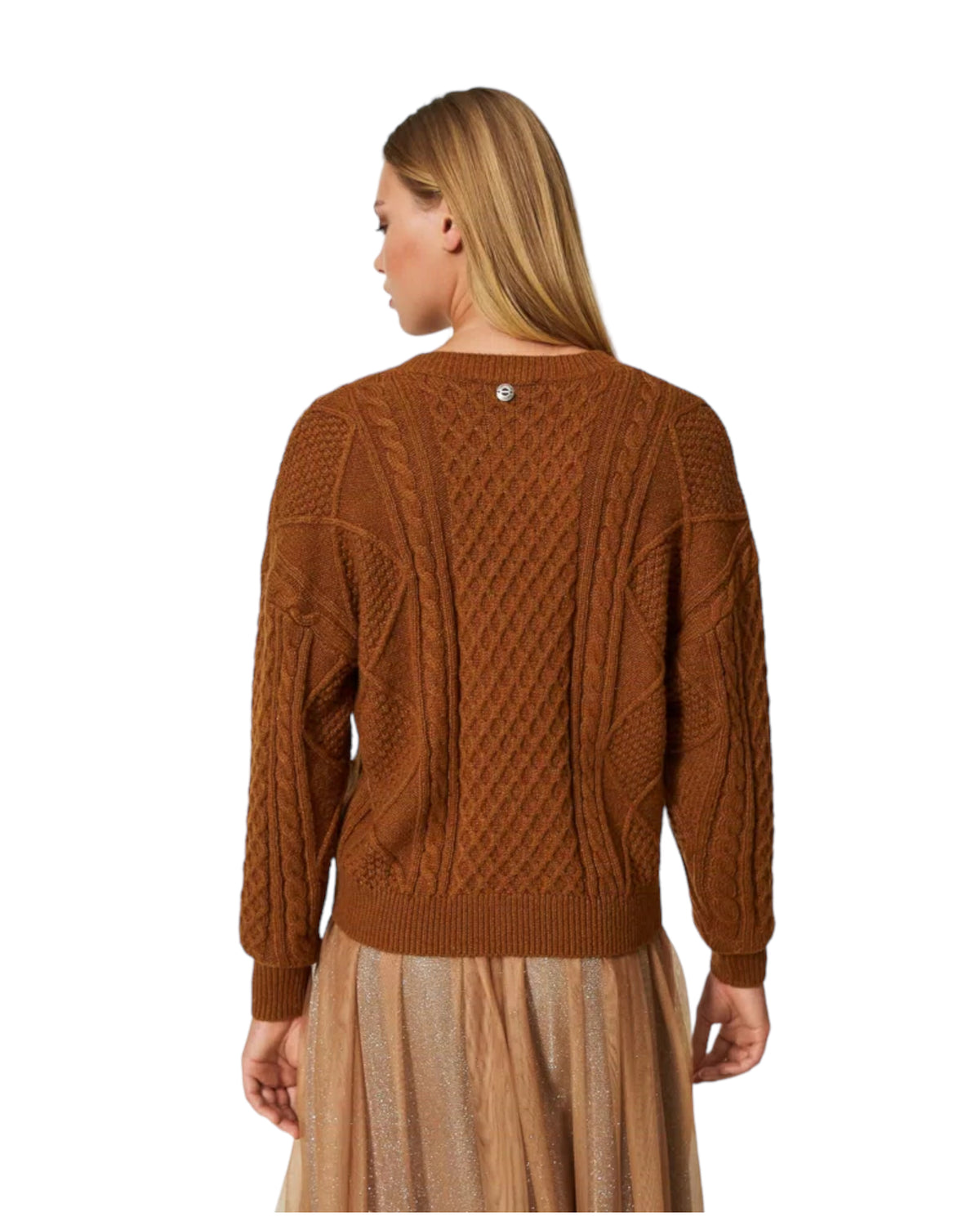 Πουλόβερ με μοχέρ και χειροποίητα κεντήματα