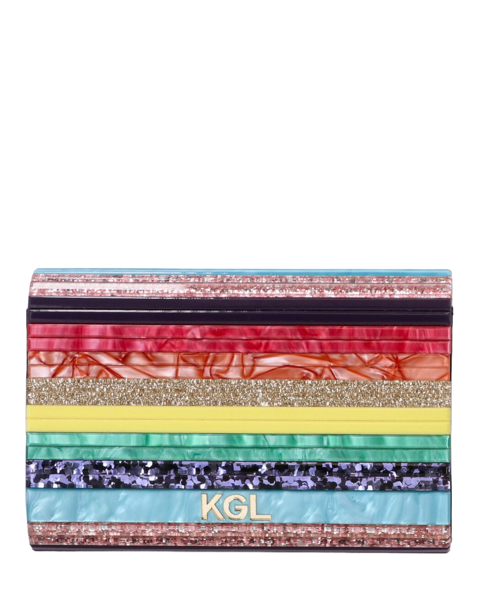 Clutch με χρυσή αλυσίδα PARTY ENVELOPE