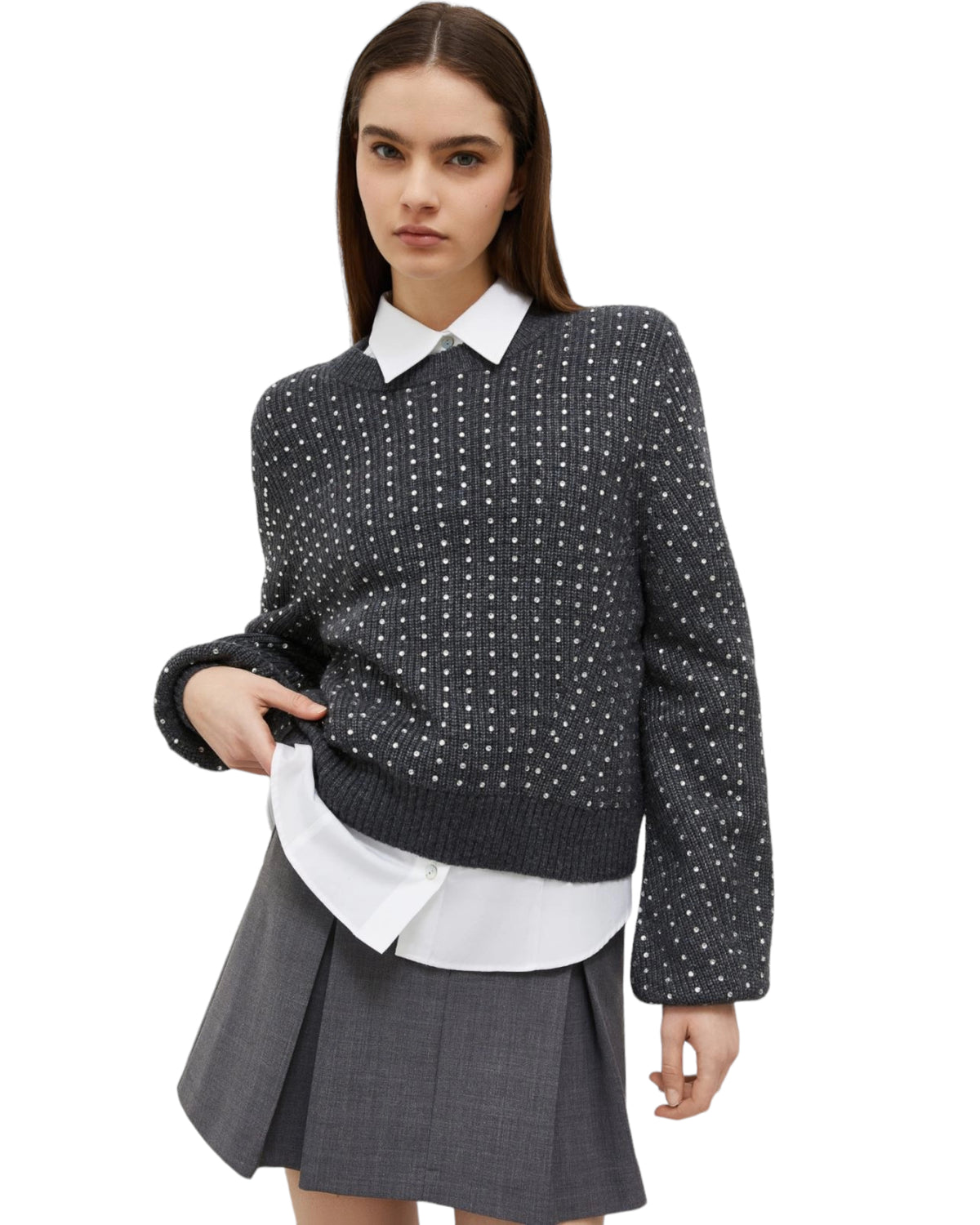 Πουλόβερ με στρας MOLO