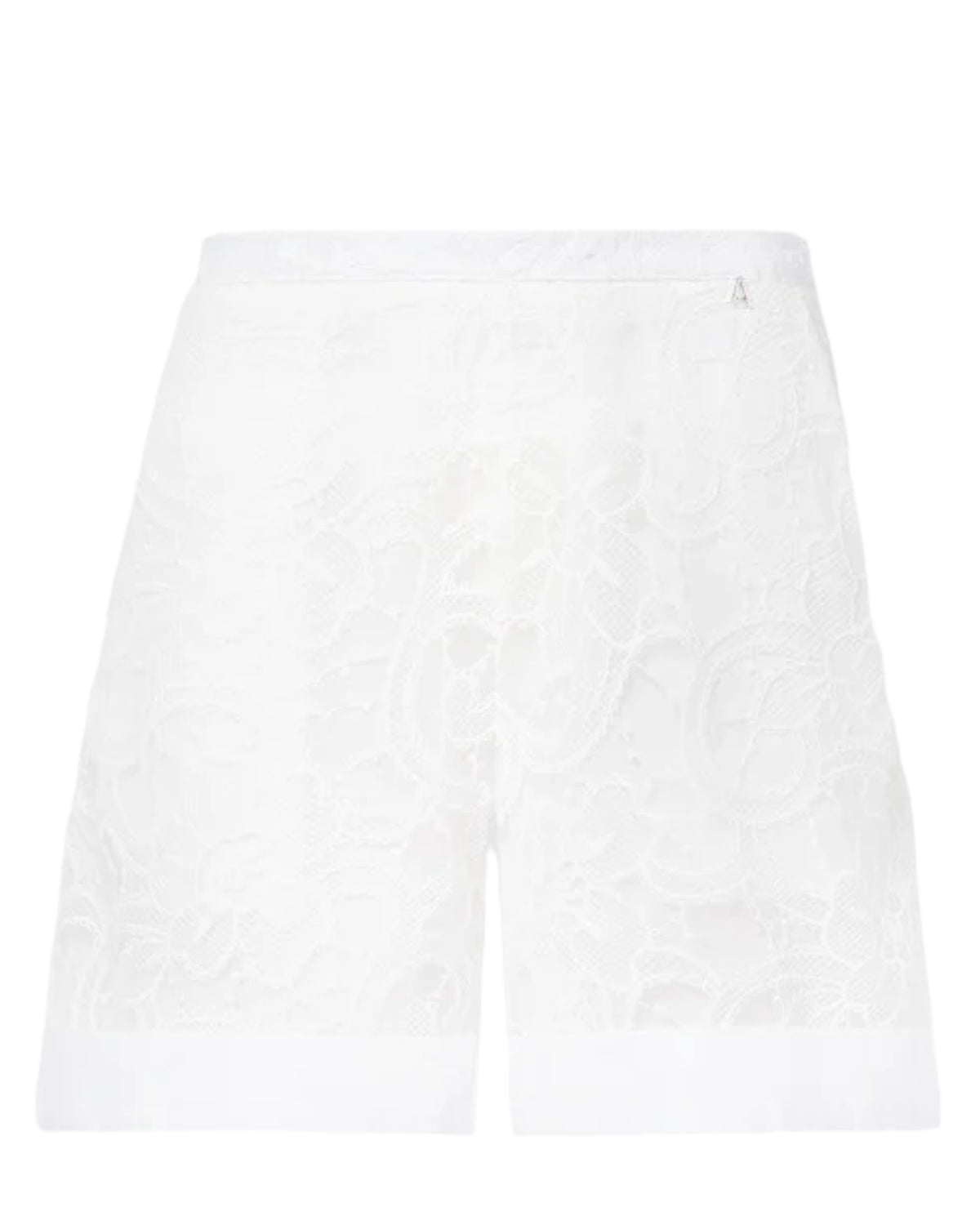 Σορτς ψηλόμεσο με δαντέλα