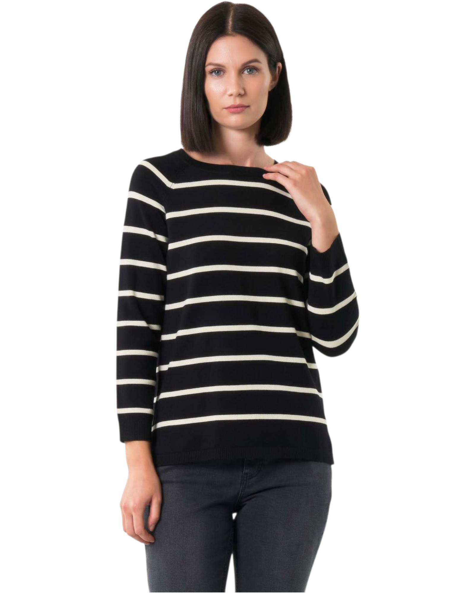 Ριγέ πουλόβερ GINETTA