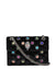 Velvet Mini Kensington τσάντα με κρύσταλλα