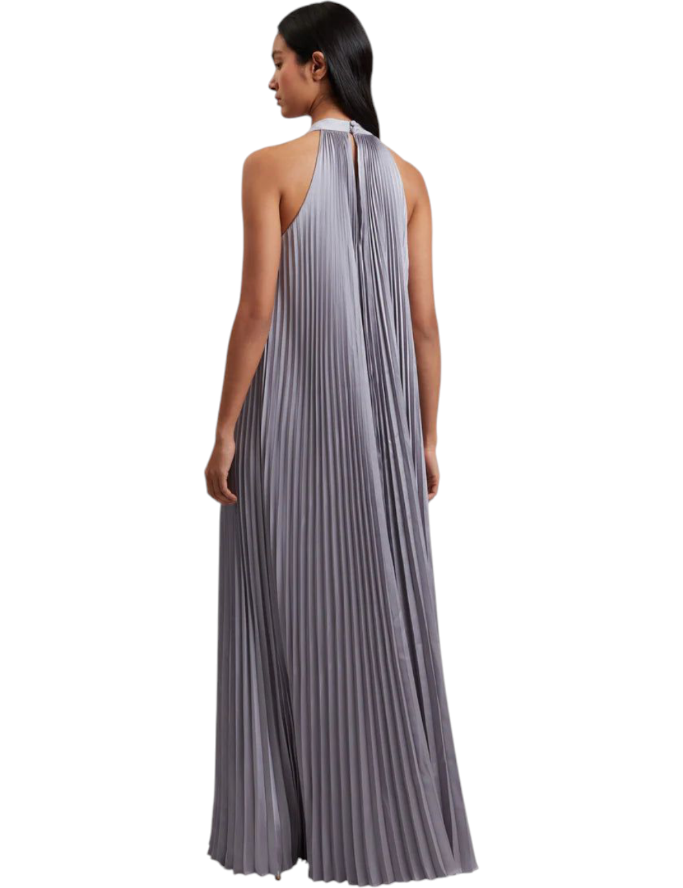 Πλισέ Μάξι Φόρεμα με V Grenya