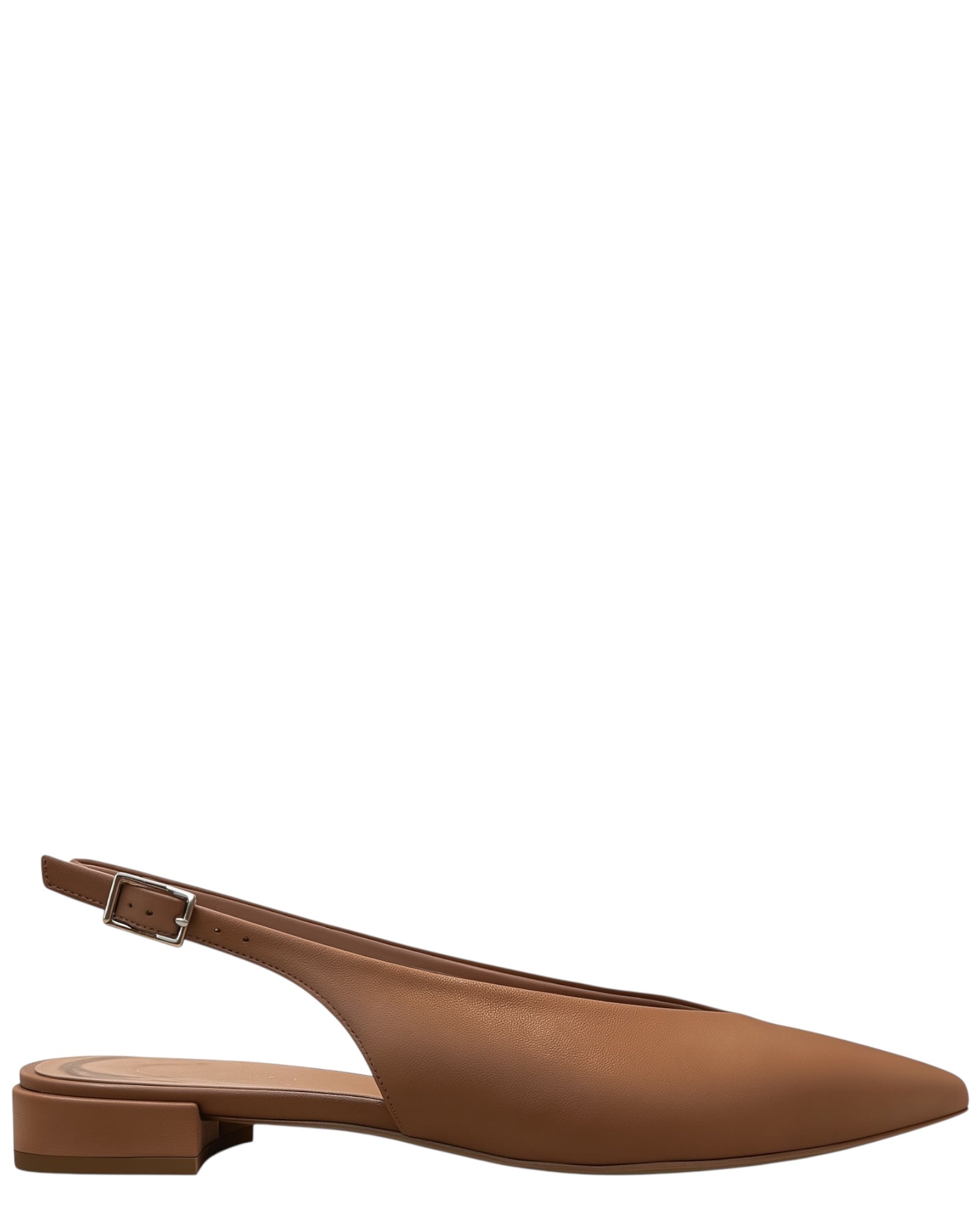 Δερμάτινα sling back με μύτη PAULINE 35