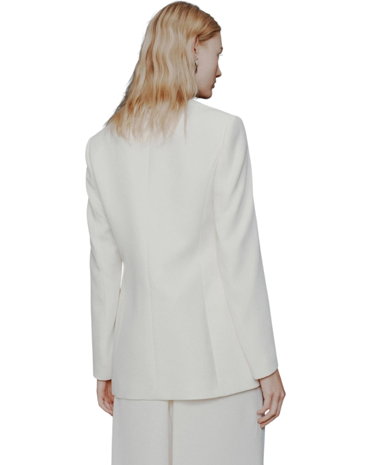 Σατέν σακάκι χωρίς γιακά MLTEFFIGE