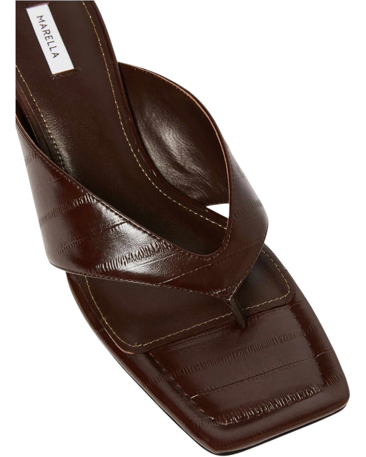 Flip flops με τετράγωνη μύτη MLAGIOIA