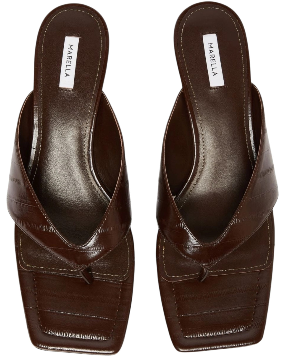 Flip flops με τετράγωνη μύτη MLAGIOIA