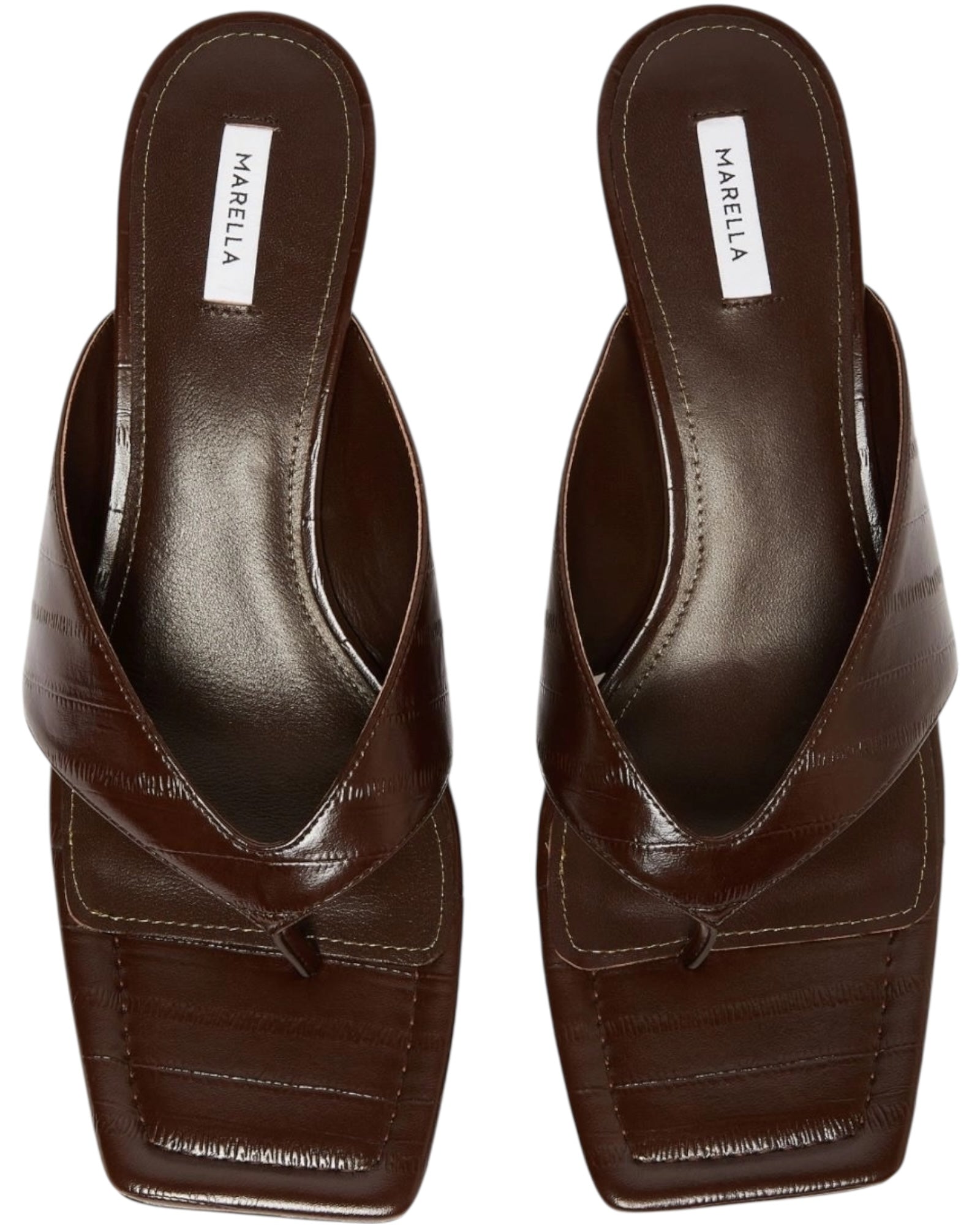 Flip flops με τετράγωνη μύτη MLAGIOIA