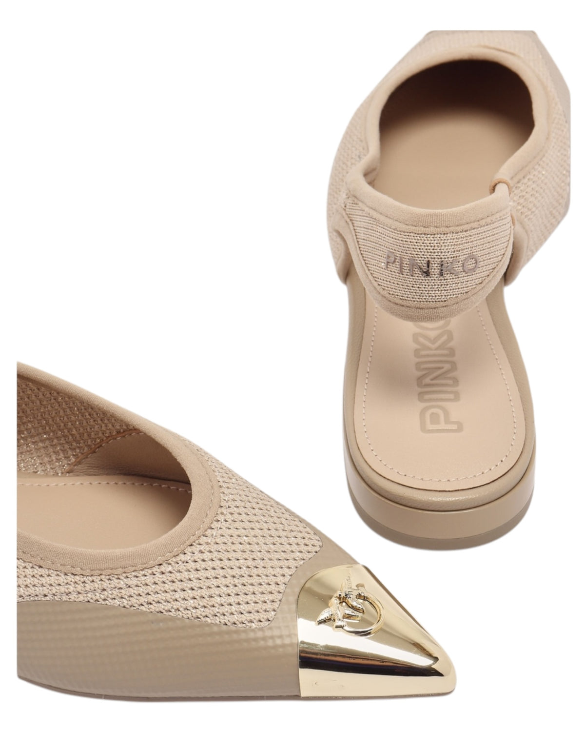 Sling back με λογότυπο GIANIRA 14