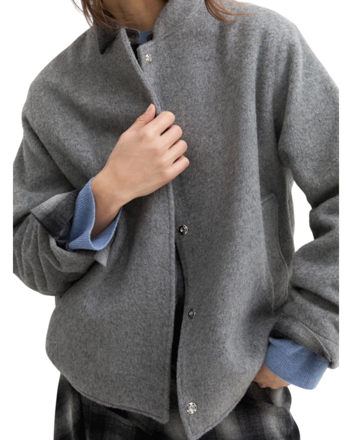 Μάλλινo jacket EMMPANNO