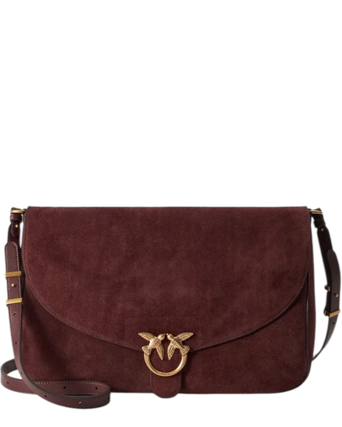 Τσάντα χιαστί LOVE SATCHEL BIG SUEDE