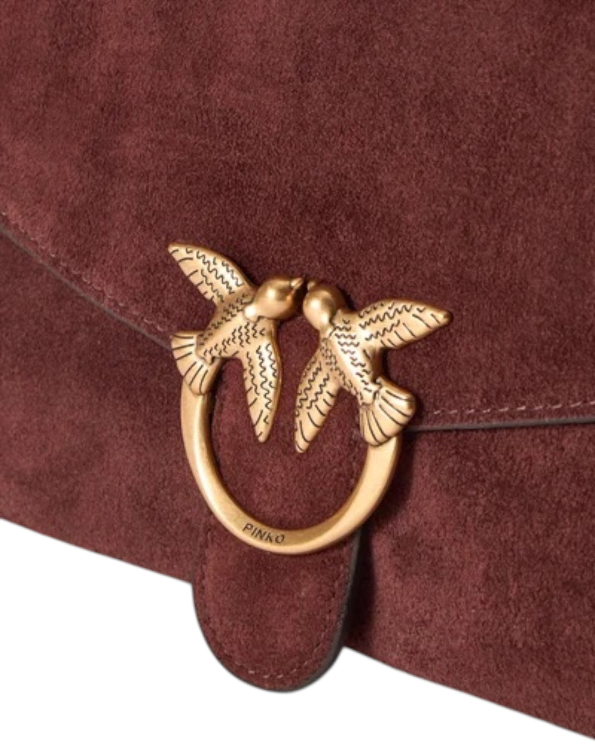 Τσάντα χιαστί LOVE SATCHEL BIG SUEDE