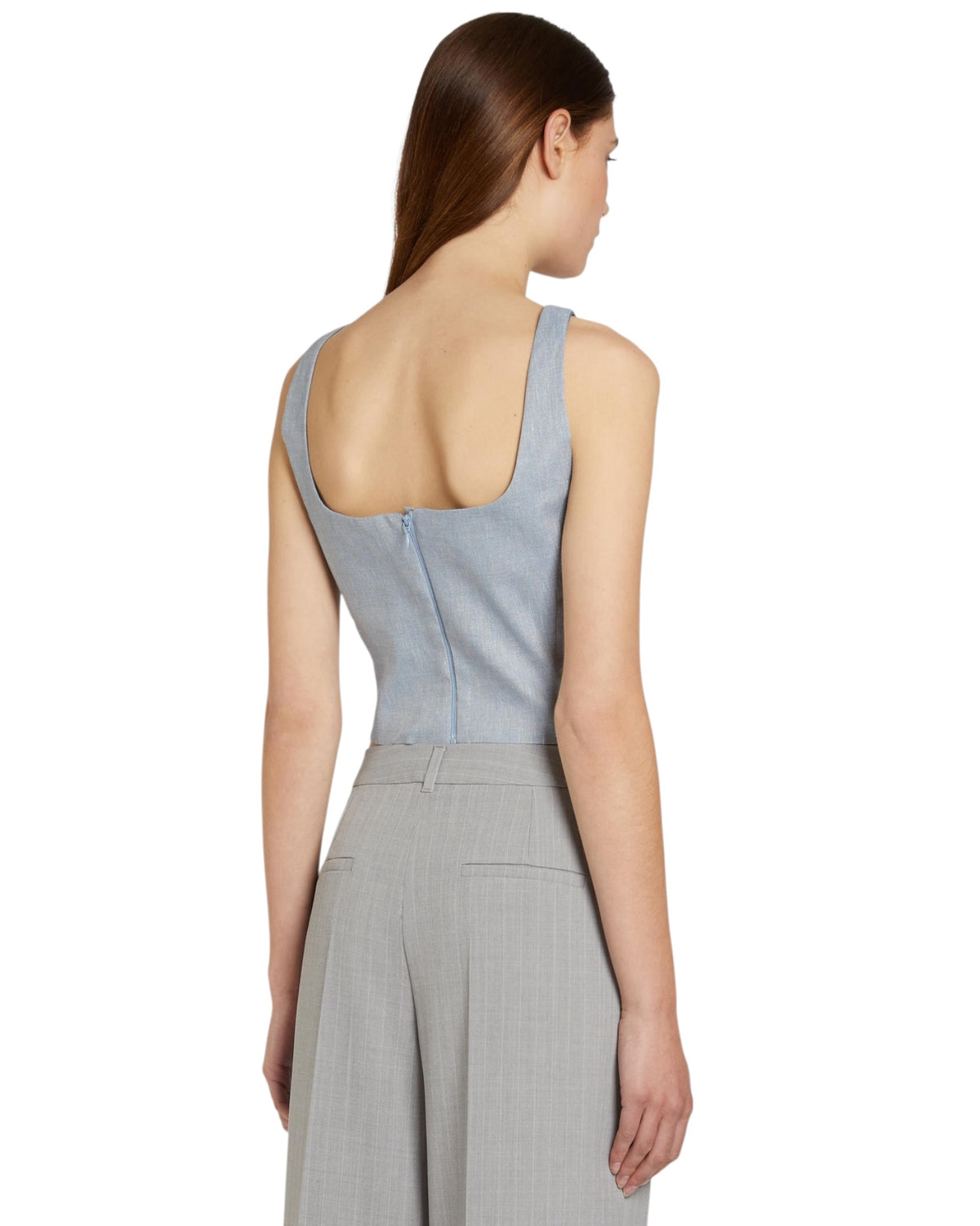 Κοντό τοπ με κρύσταλλα MLLLEMMA