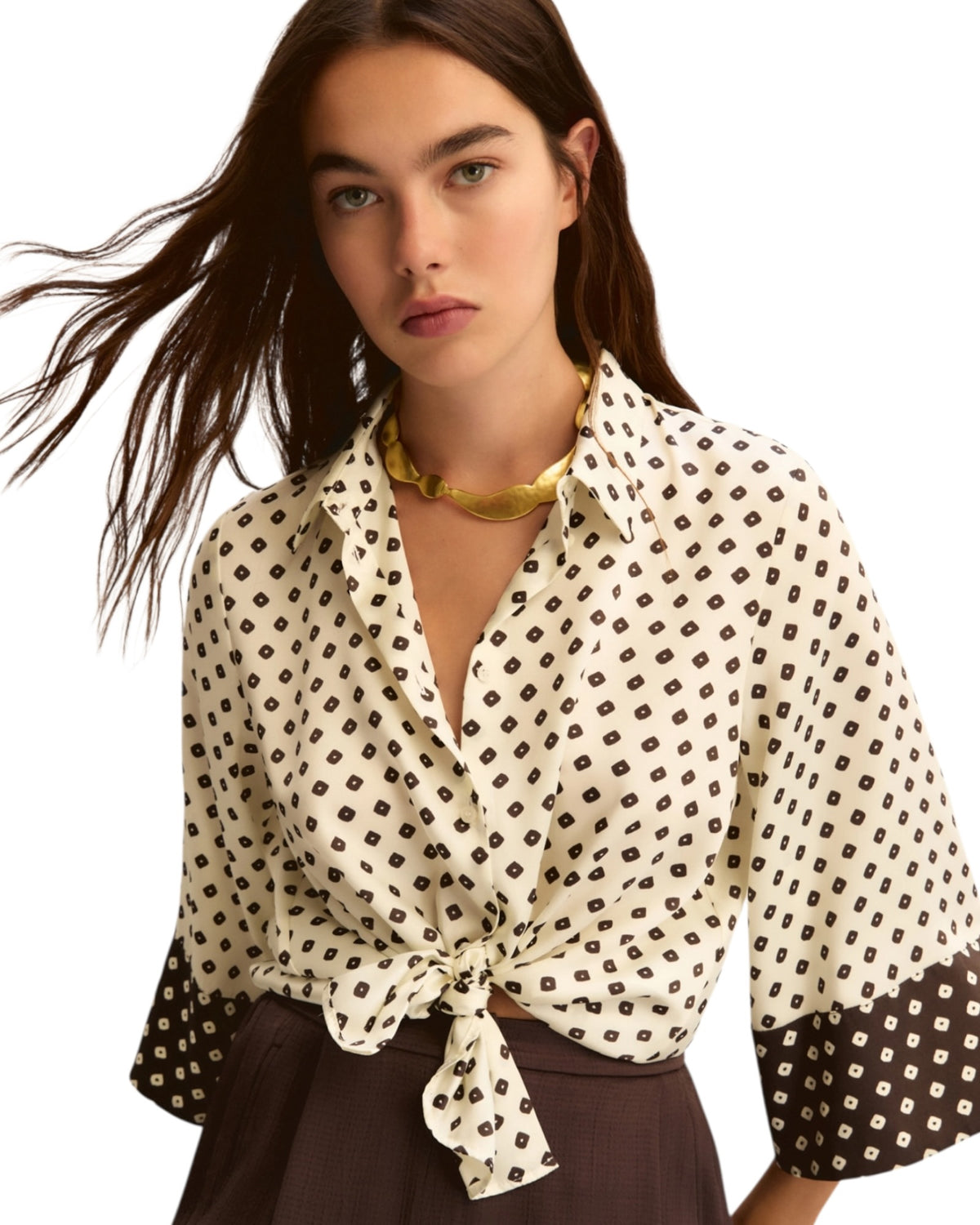 Πουκάμισο με στάμπα EMMSEVERO